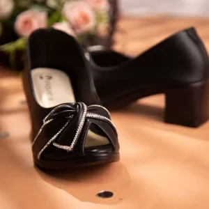 Stylish Slip On Box Heel Shoe for Women | New Collection 2026