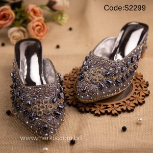 S2299 | Women Low Heel Sandal BD | A Touch of Class